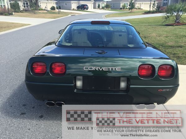 1993 Corvette Coupe Polo Green Metallic