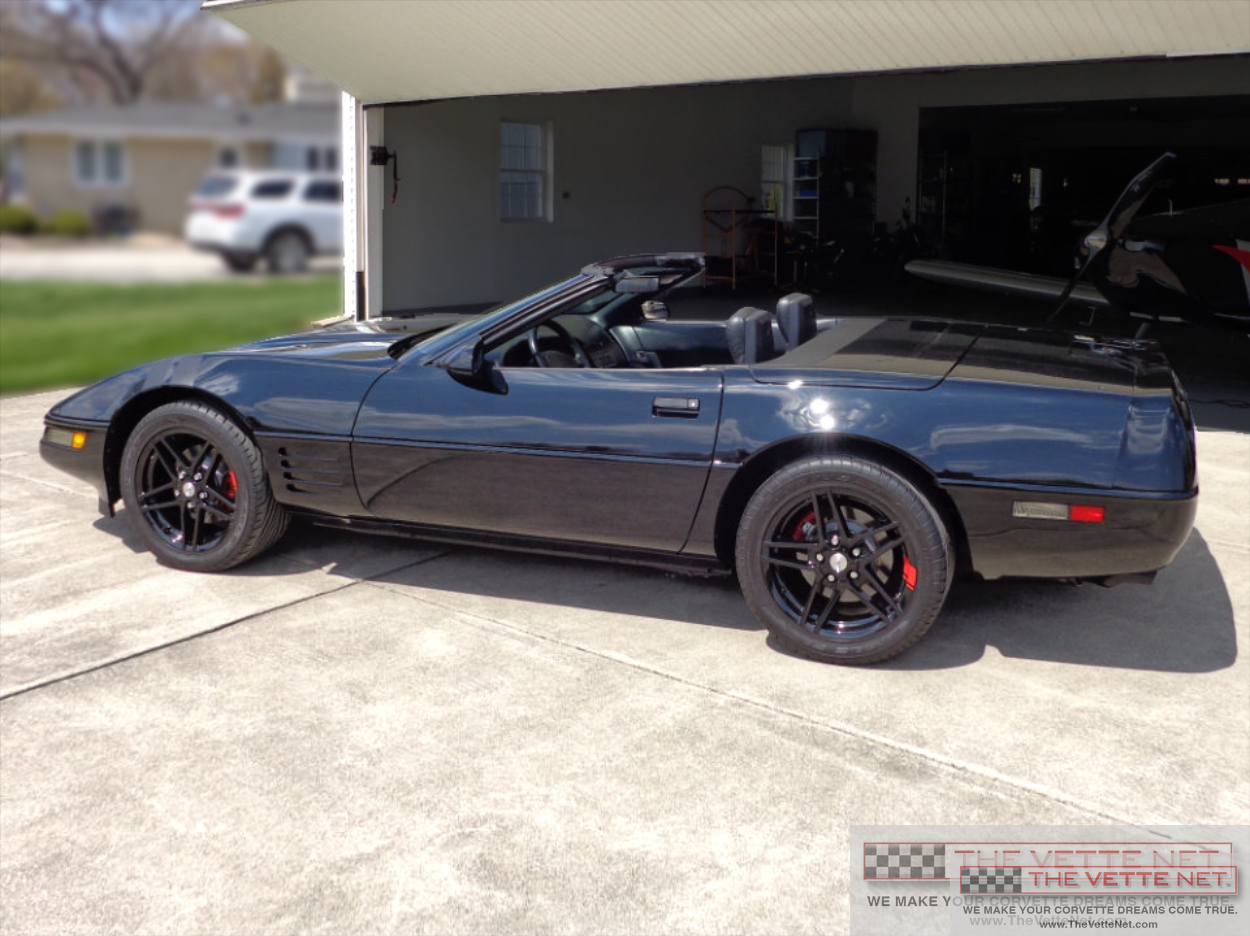 1993 Corvette Convertible Black
