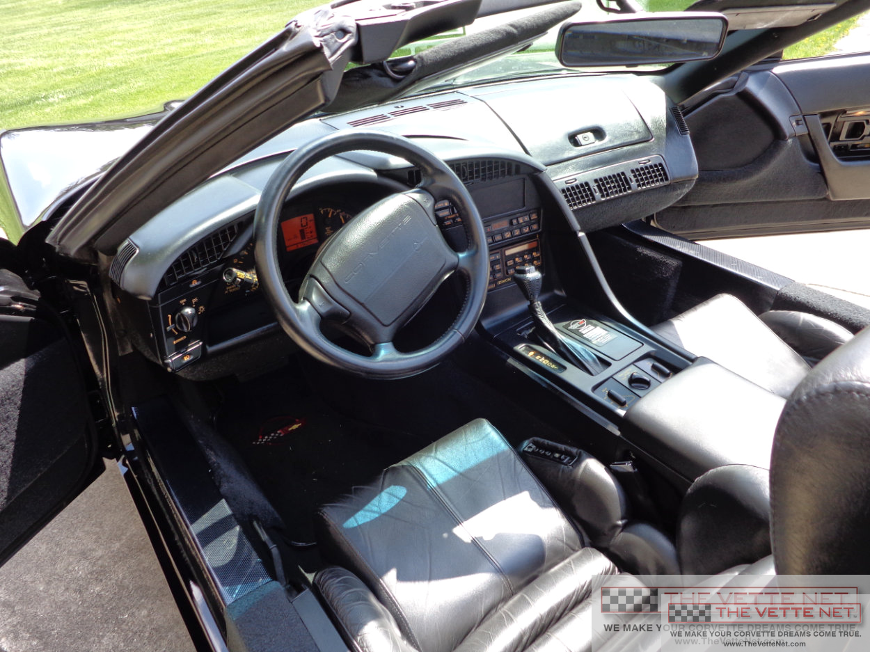1993 Corvette Convertible Black
