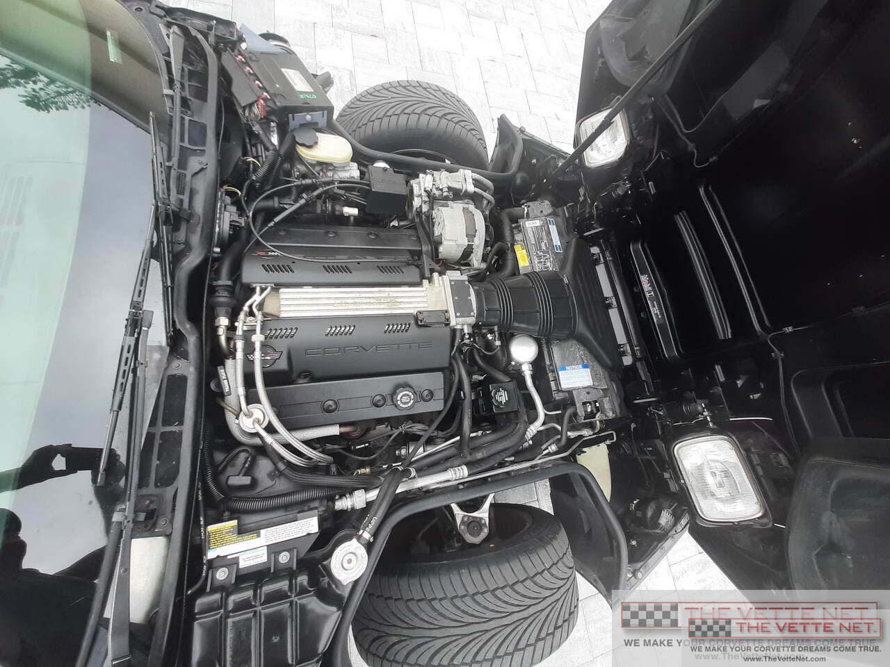 1993 Corvette Coupe Black Rose Metallic