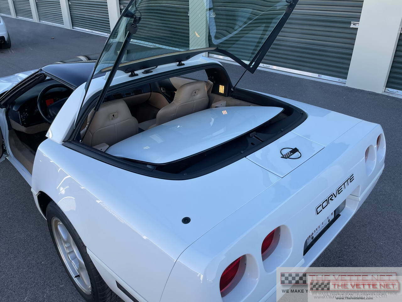 1995 Corvette Coupe White