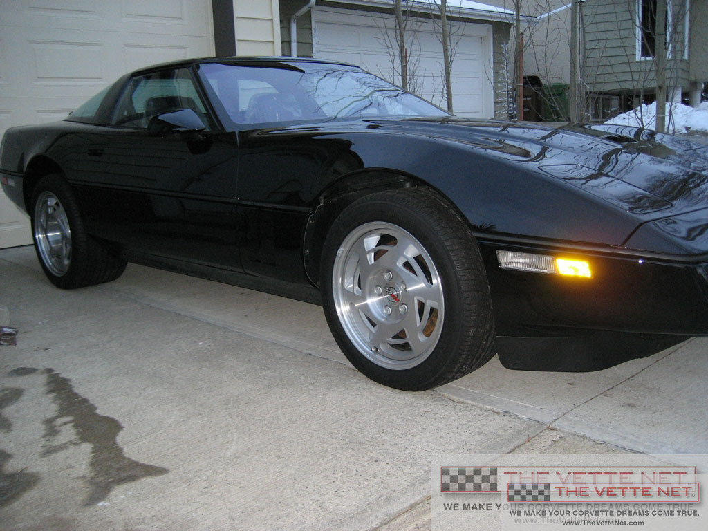 1990 Corvette Coupe Black