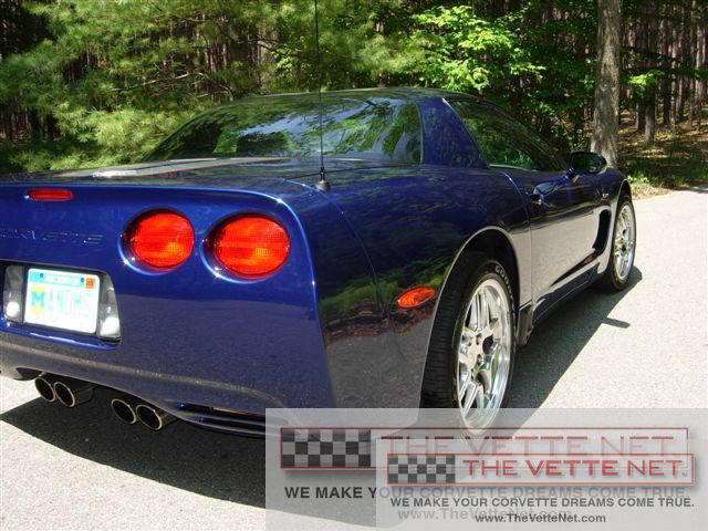 2004 Corvette Hardtop LeMans Blue Metallic