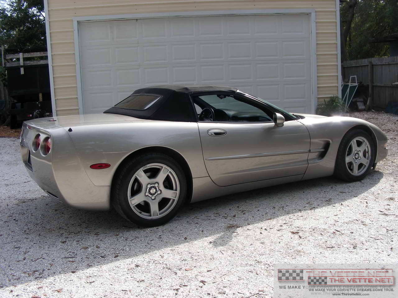 1998 Corvette Convertible Light Pewter Metallic
