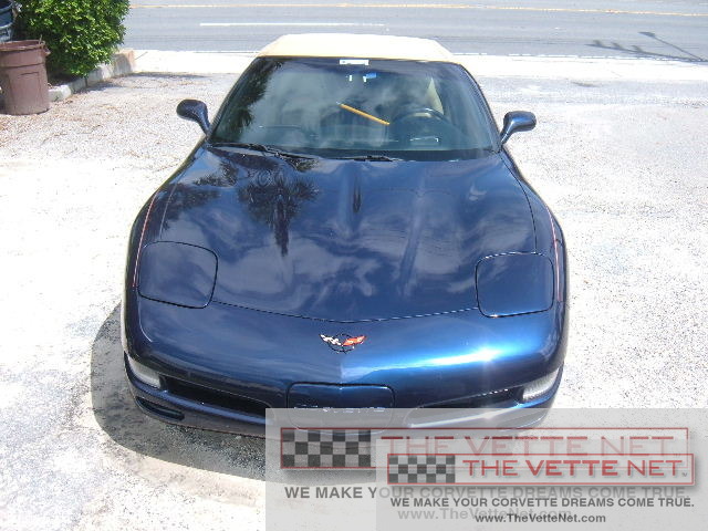 1999 Corvette Convertible Navy Blue Metallic