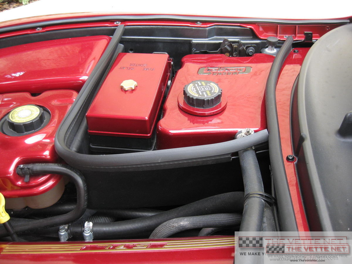 2002 Corvette Convertible Magnetic Red Custom