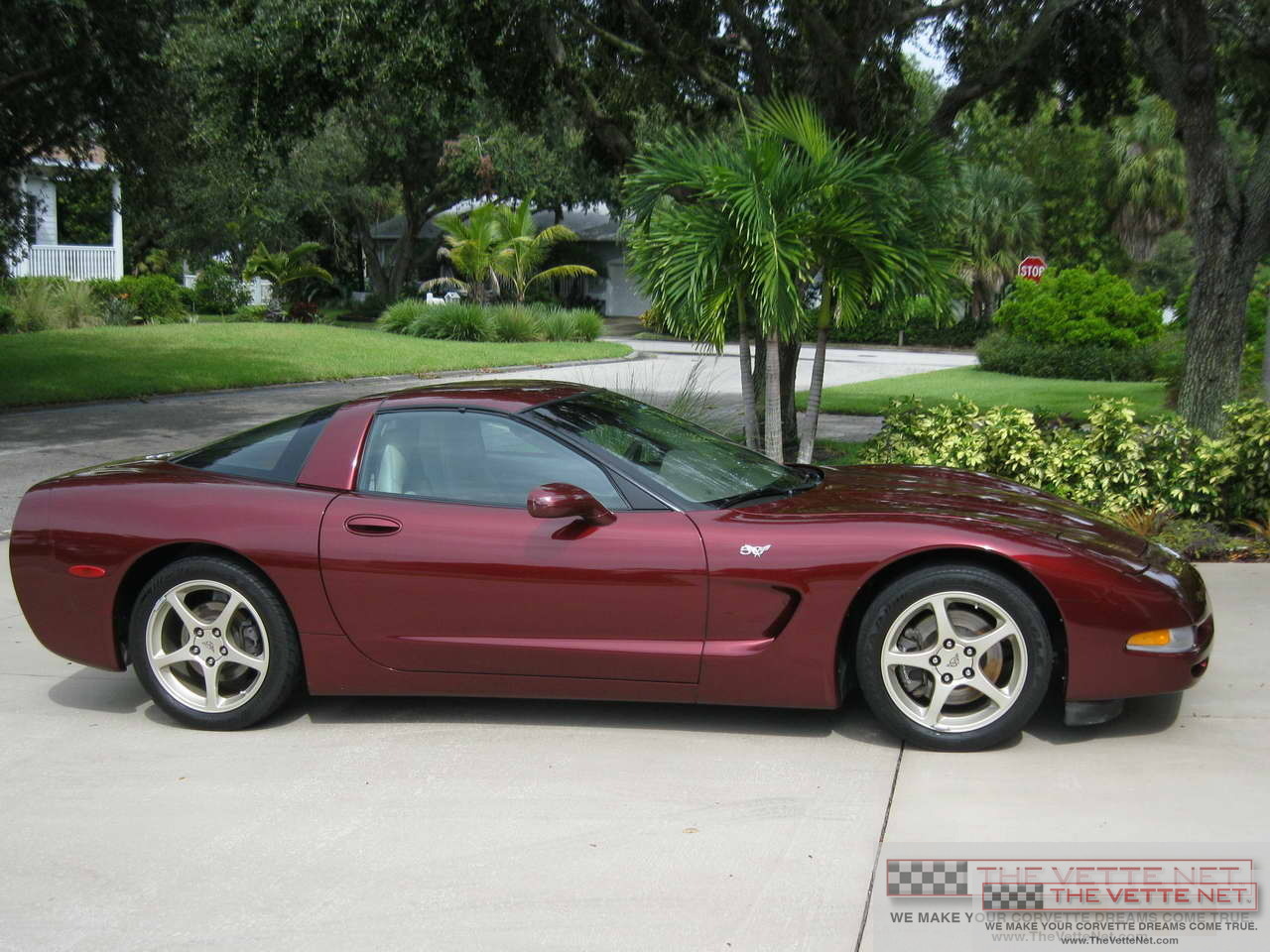 2003 Corvette Coupe Anniversary Red