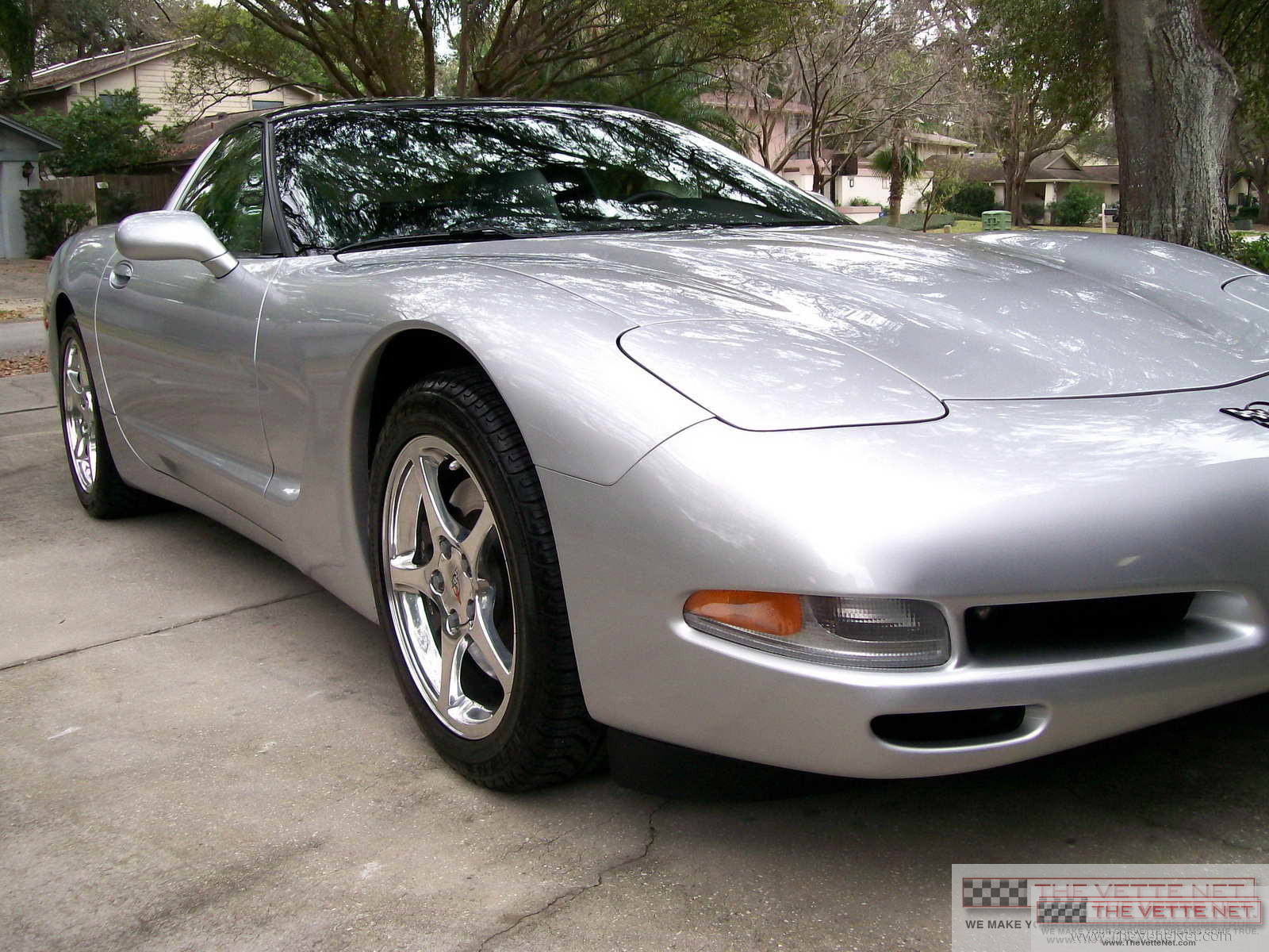 2002 Corvette Coupe Sebring Silver