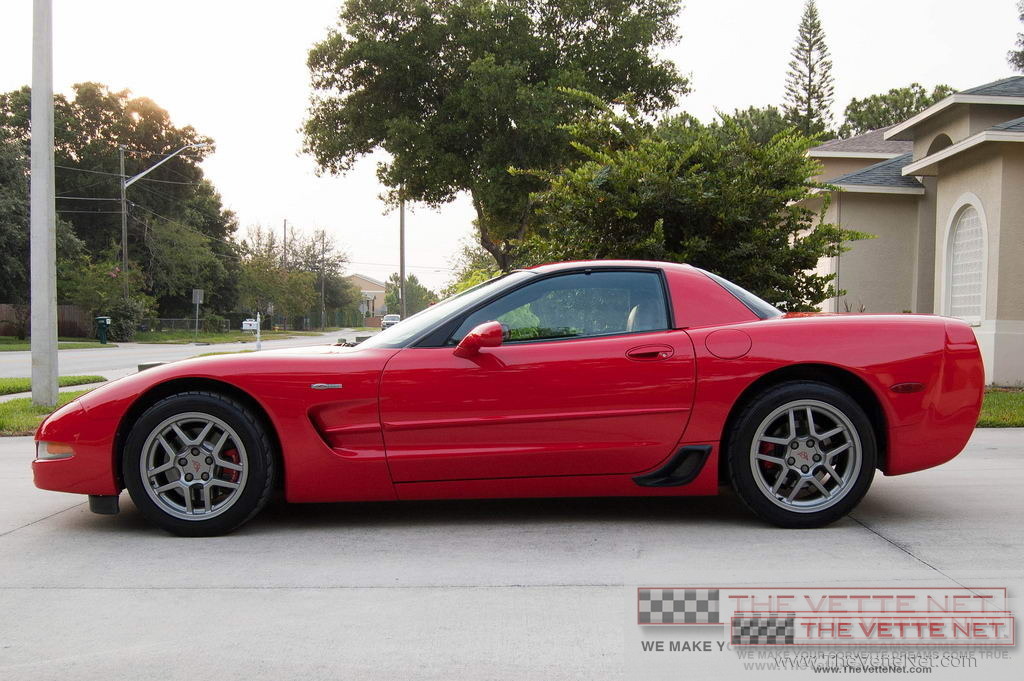 2002 Corvette Hardtop Torch Red
