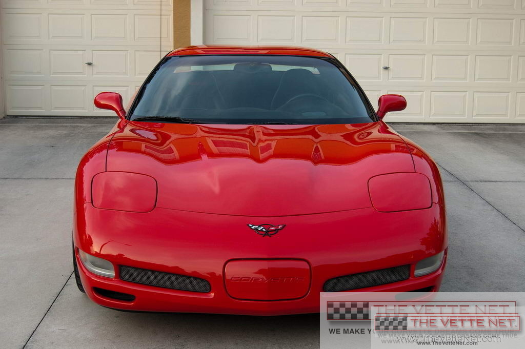 2002 Corvette Hardtop Torch Red