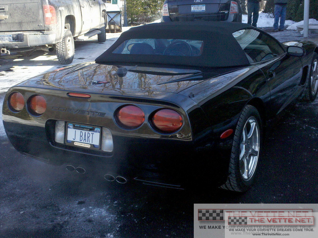 2001 Corvette Convertible Black