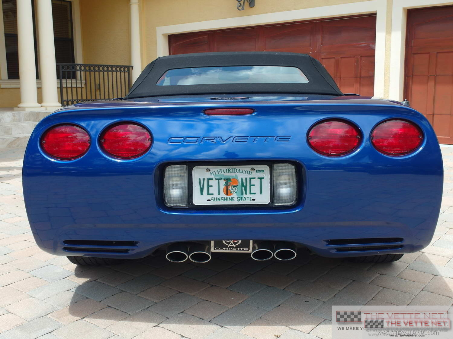 2002 Corvette Convertible Electron Blue