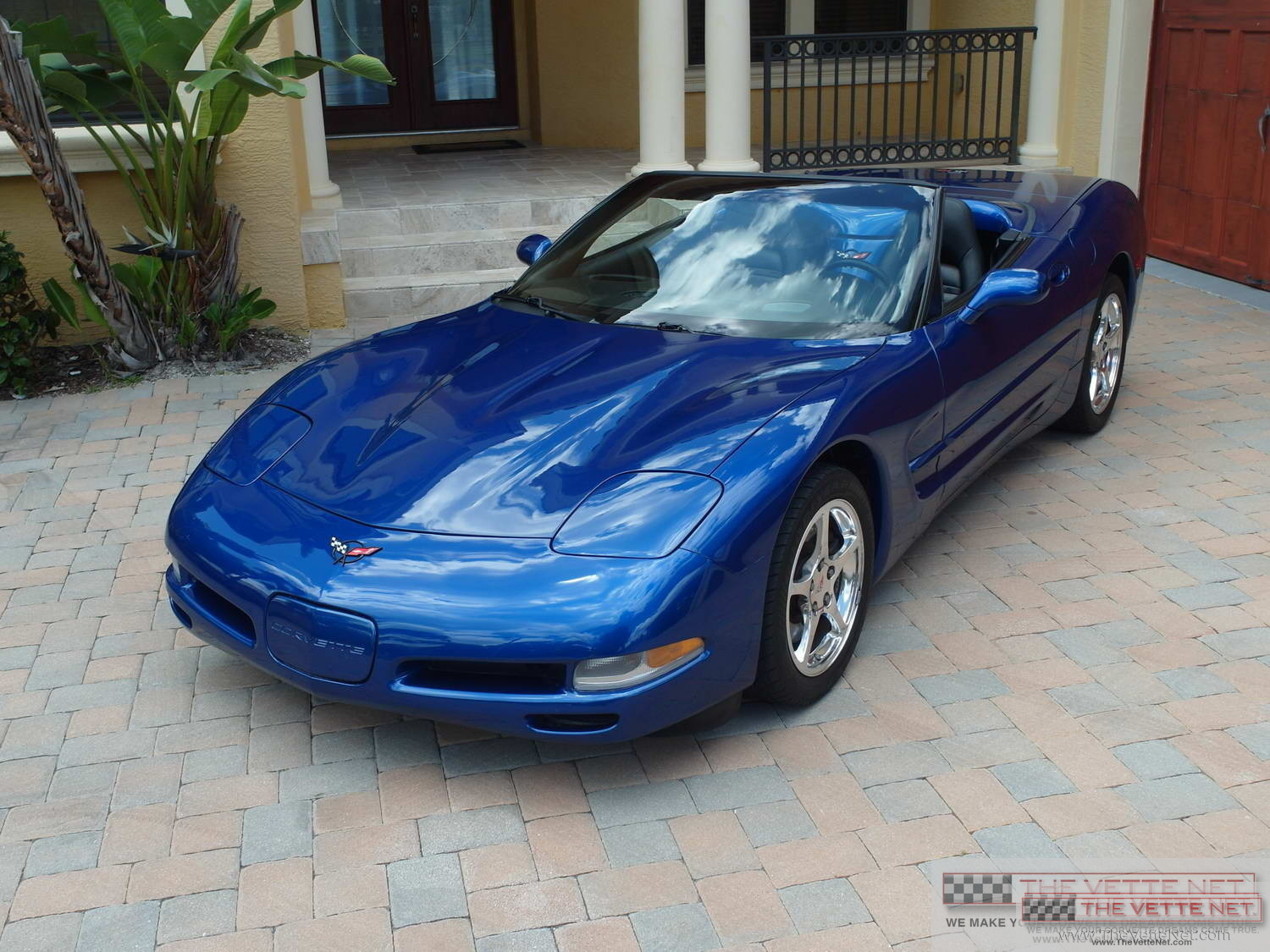 2002 Corvette Convertible Electron Blue