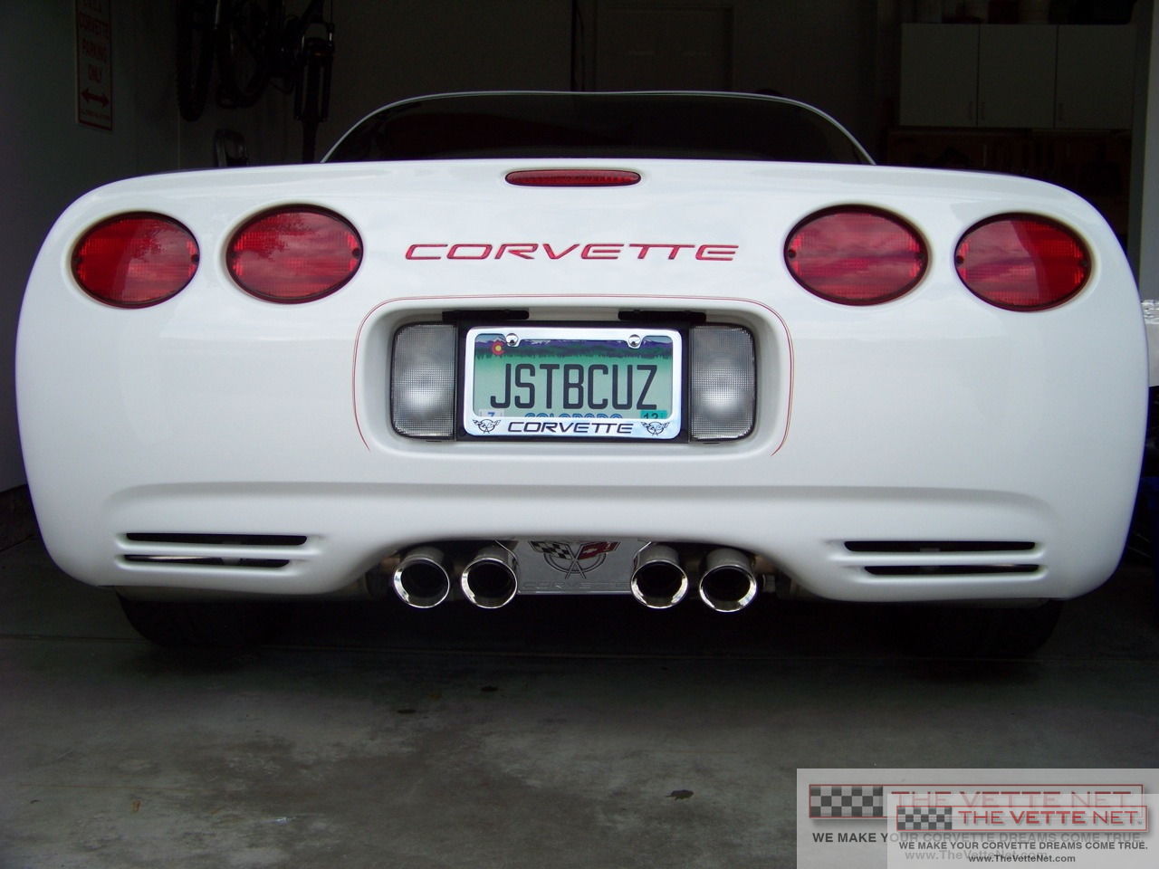 2004 Corvette Coupe Arctic White