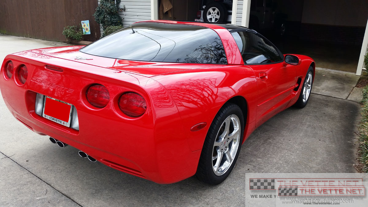 2003 Corvette Coupe Torch Red