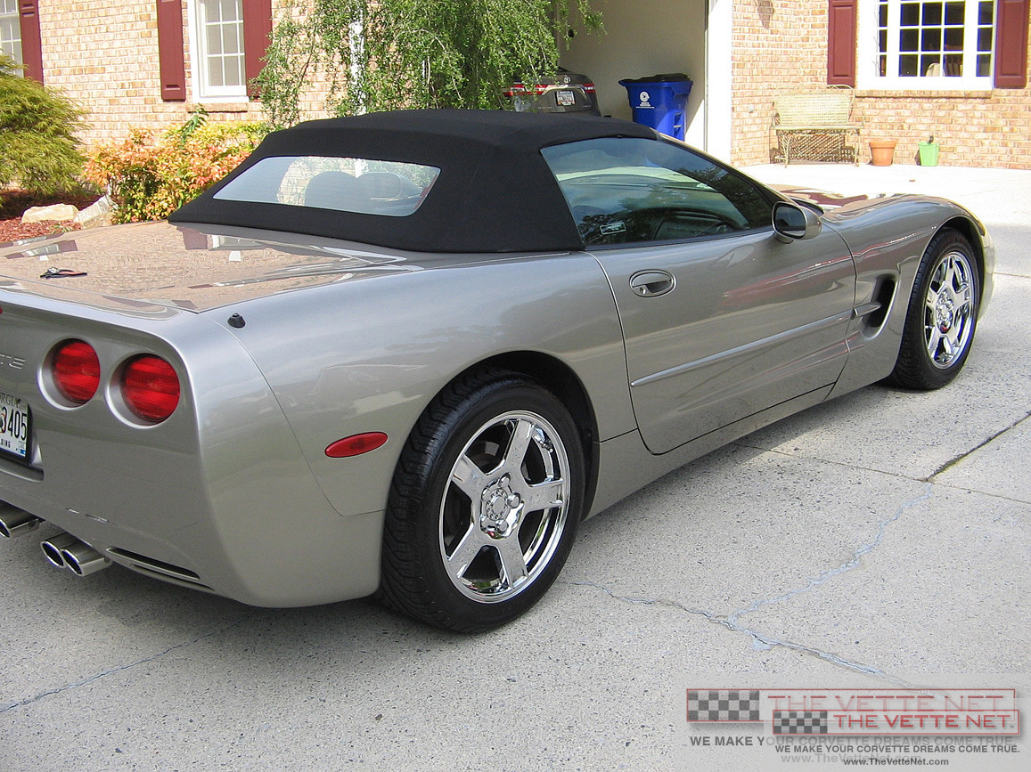1998 Corvette Convertible Light Pewter Metallic