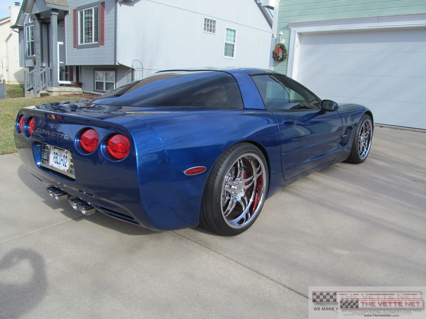 2002 Corvette Coupe Electron Blue