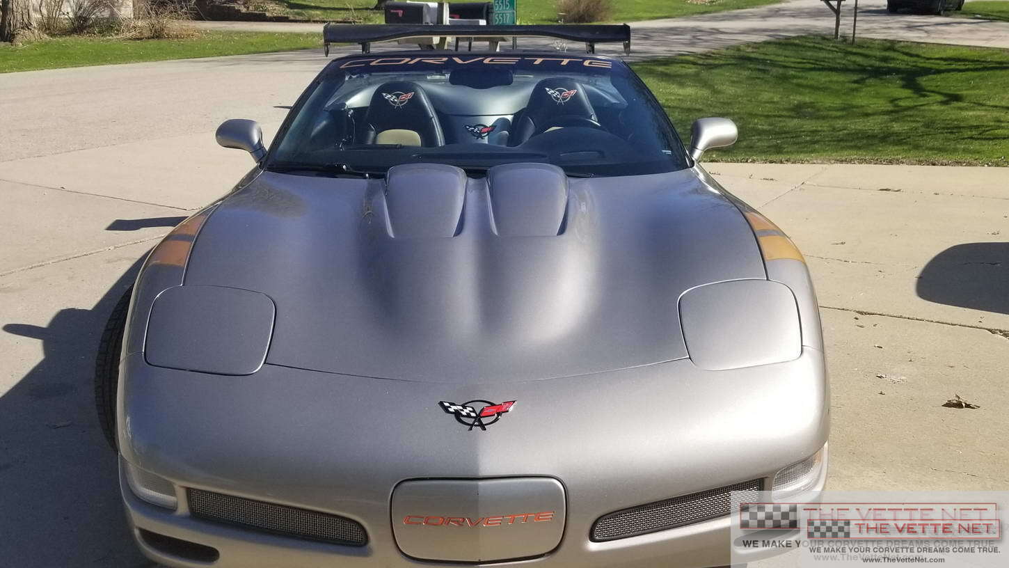2001 Corvette Convertible Light Pewter Metallic