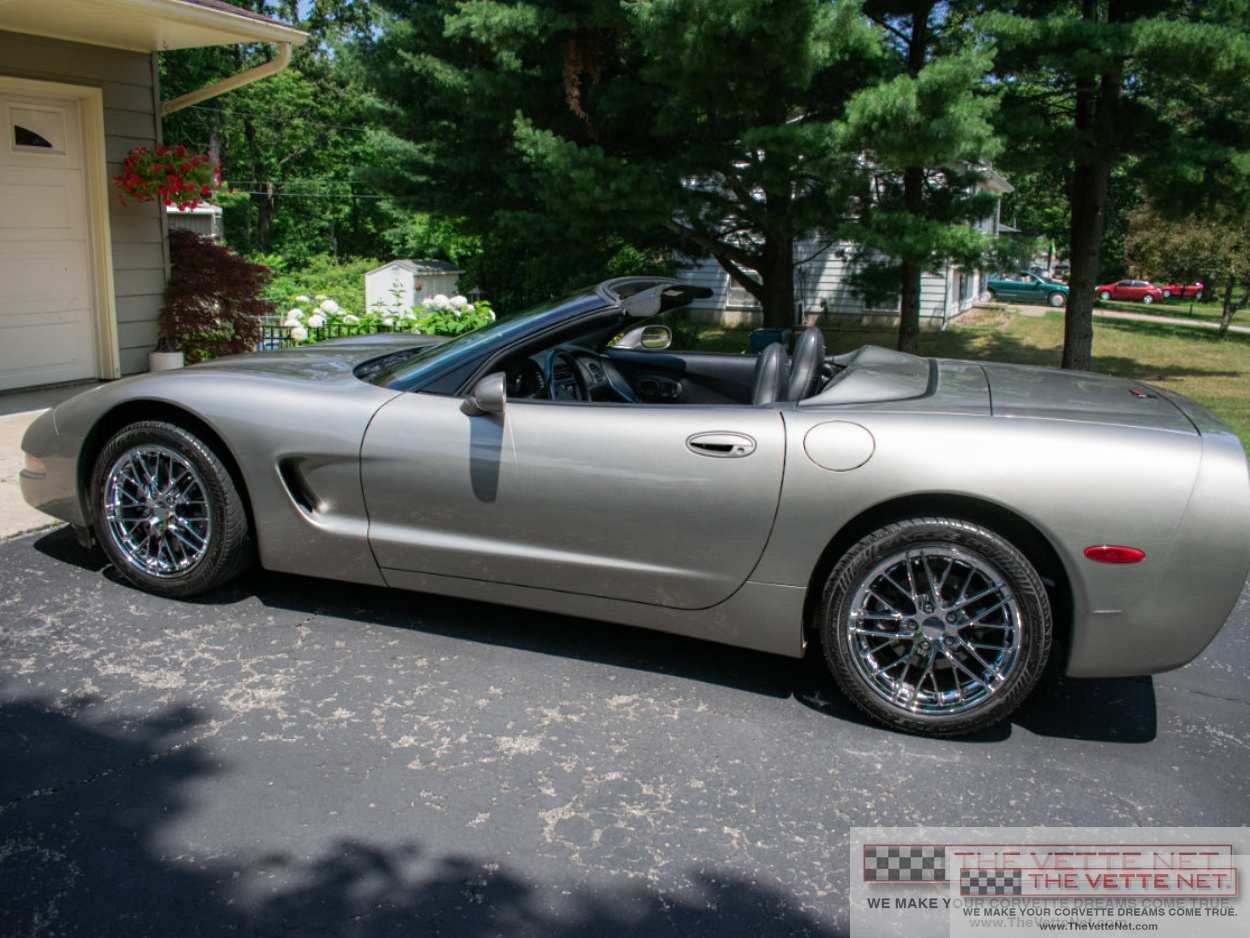 1999 Corvette Convertible Light Pewter Metallic