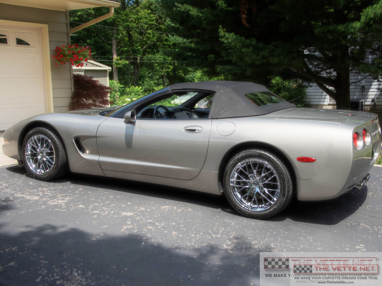 1999 Corvette Convertible Light Pewter Metallic