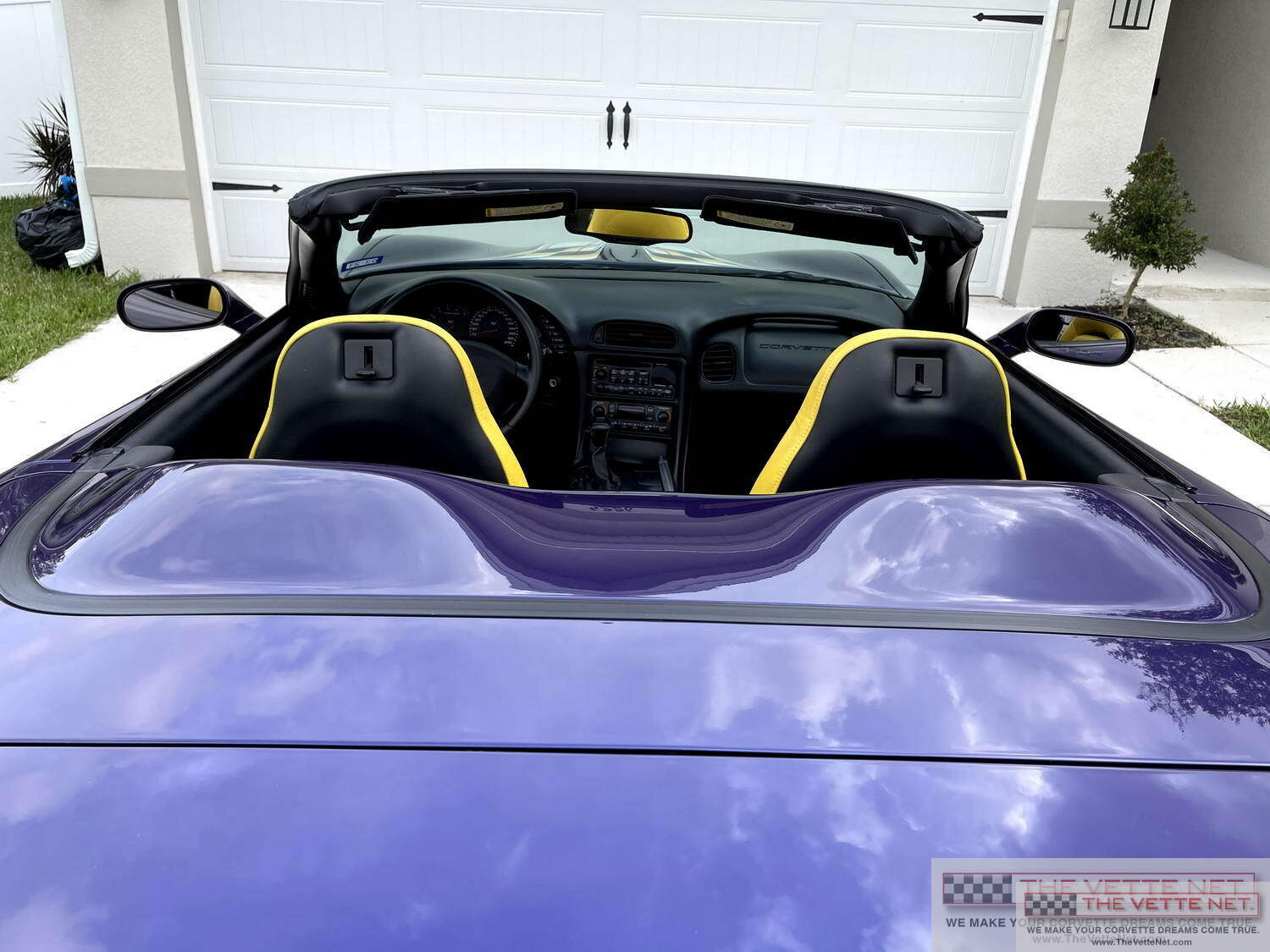 1998 Corvette Convertible Pace Car Purple