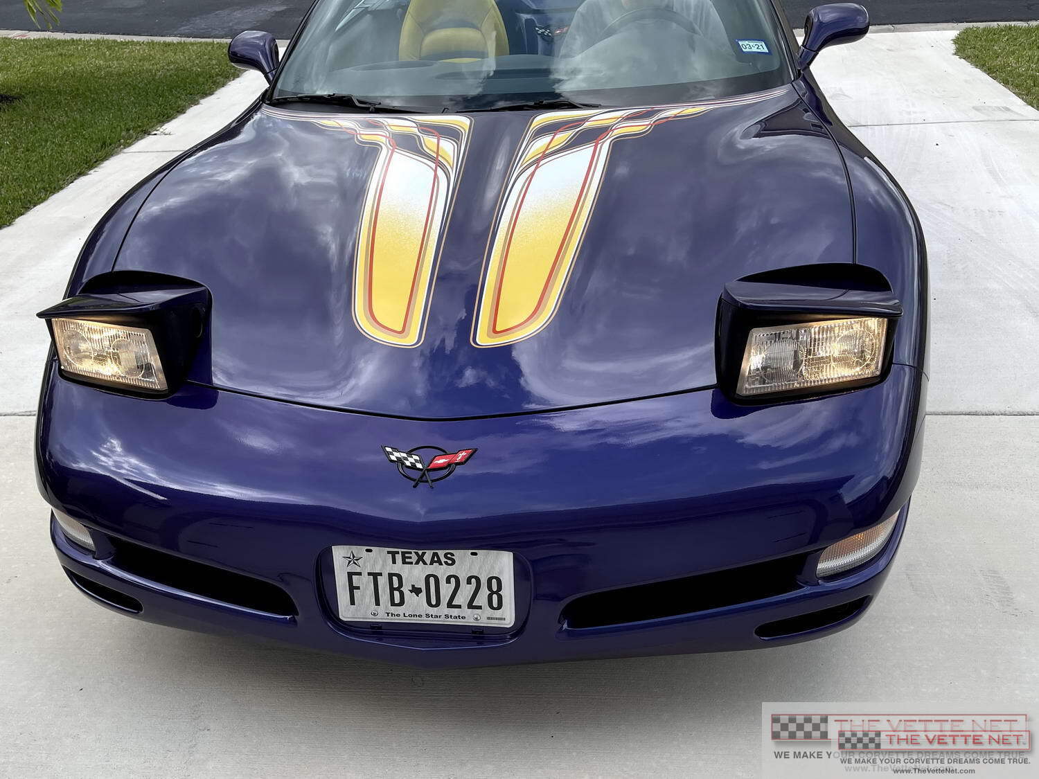 1998 Corvette Convertible Pace Car Purple