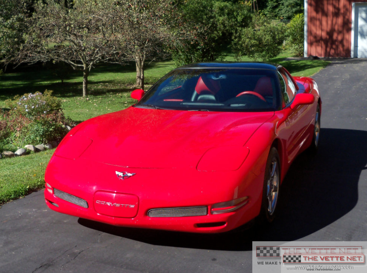 2002 Corvette Coupe Torch Red