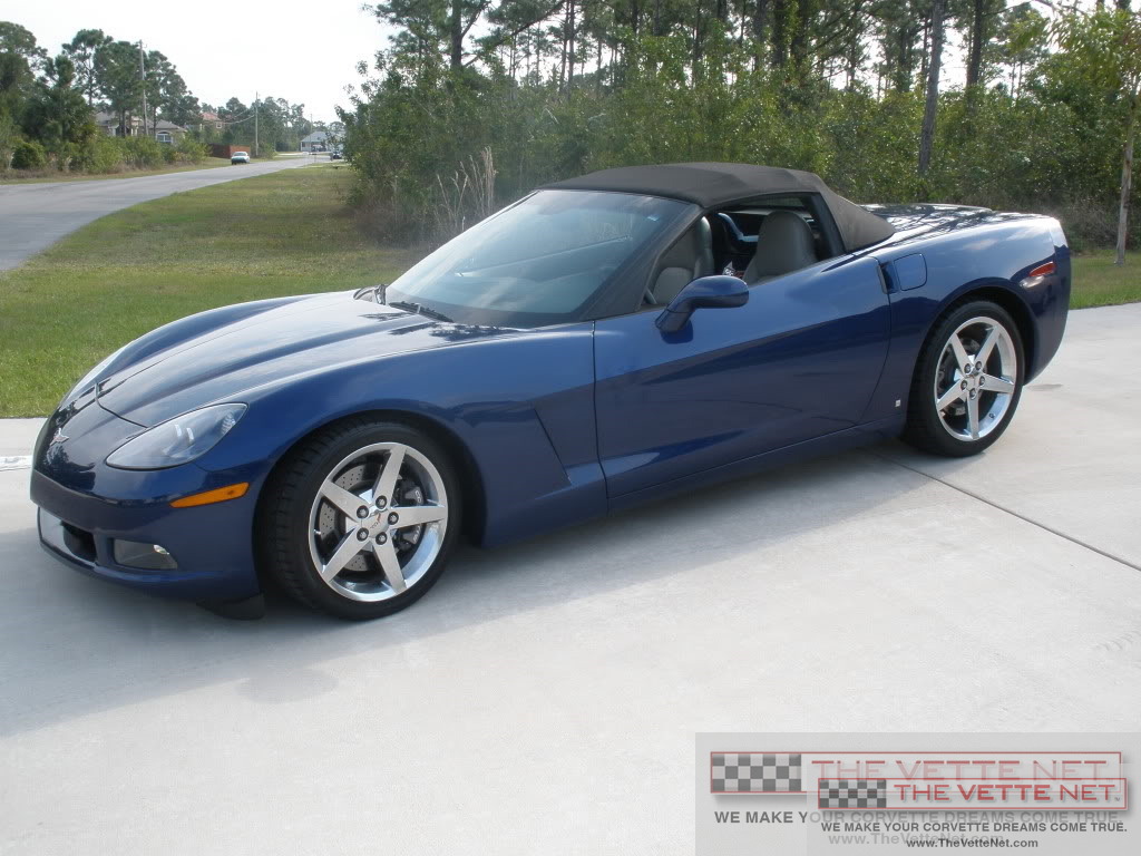 2006 Corvette Convertible LeMans Blue Metallic