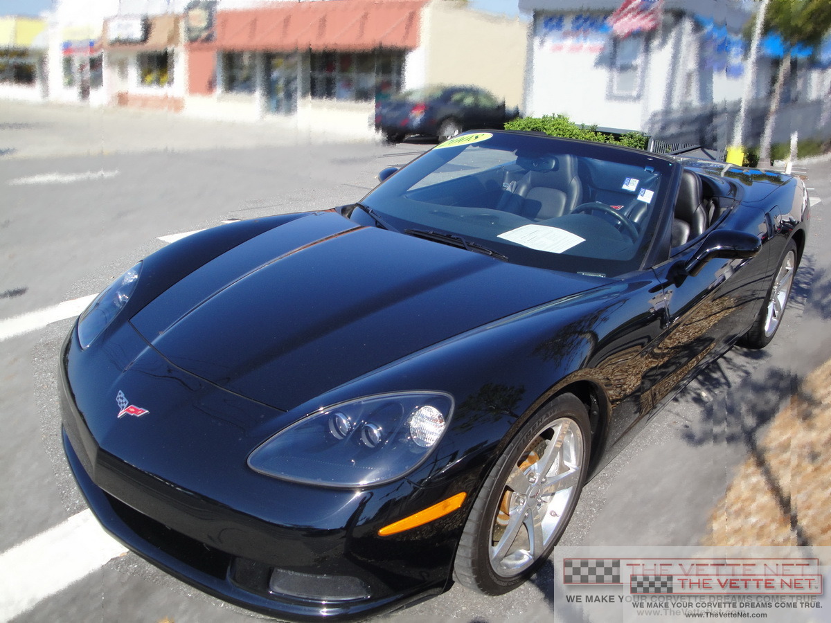 2008 Corvette Convertible Black