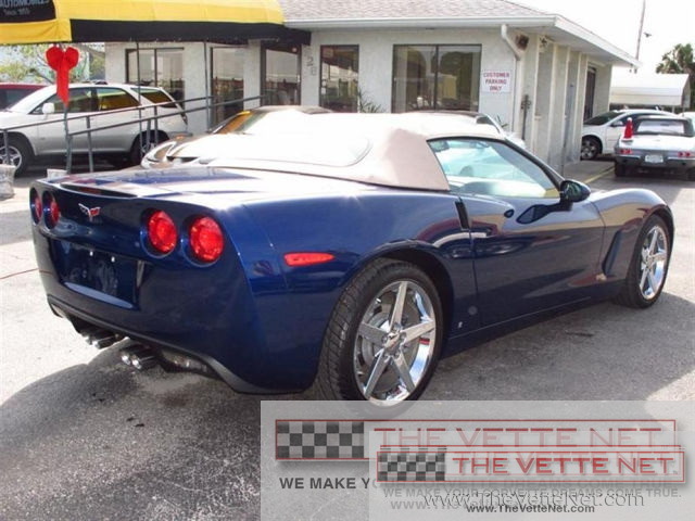 2007 Corvette Convertible LeMans Blue Met