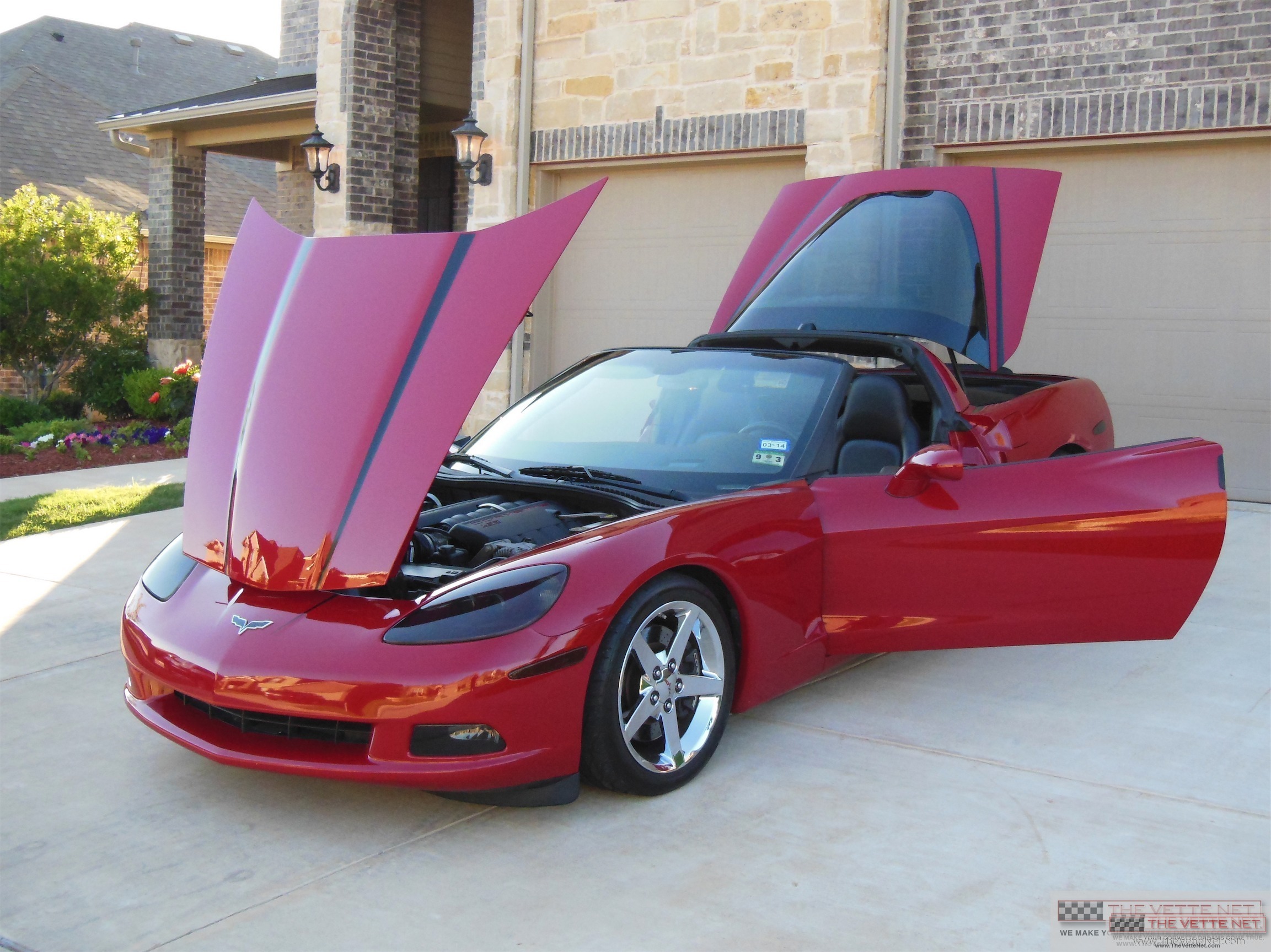2005 Corvette Coupe Precision Red