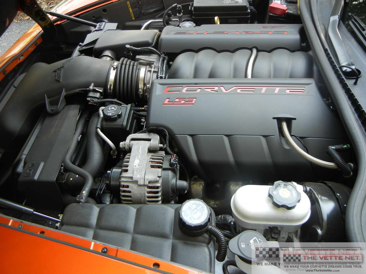 2009 Corvette Coupe Atomic Orange Metallic