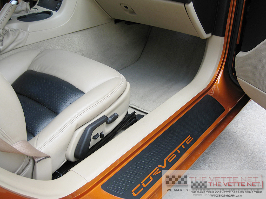 2007 Corvette Coupe Atomic Orange & Custom Graphics