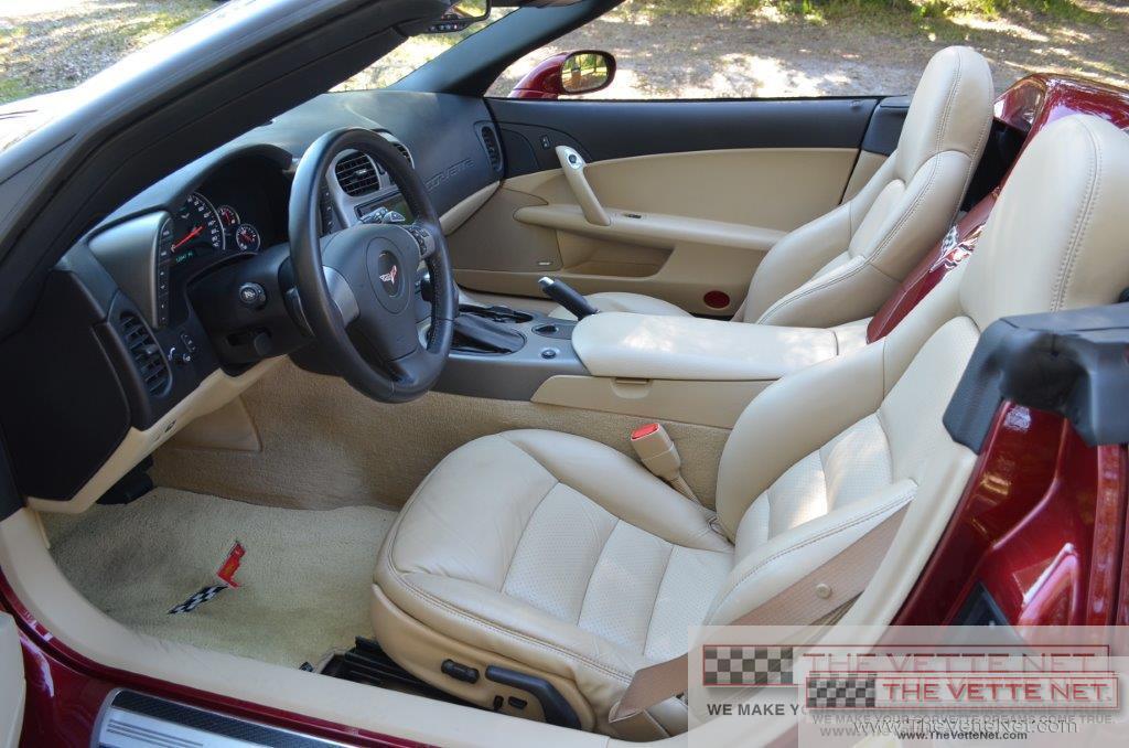2007 Corvette Convertible Monterey Red
