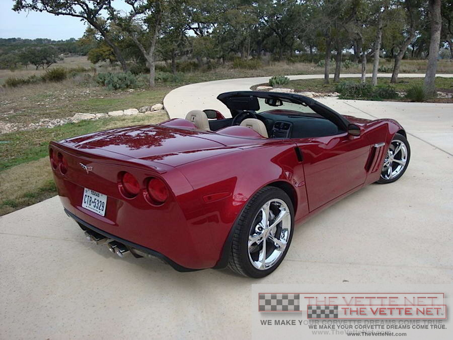 2010 Corvette Convertible Crystal Red Metallic