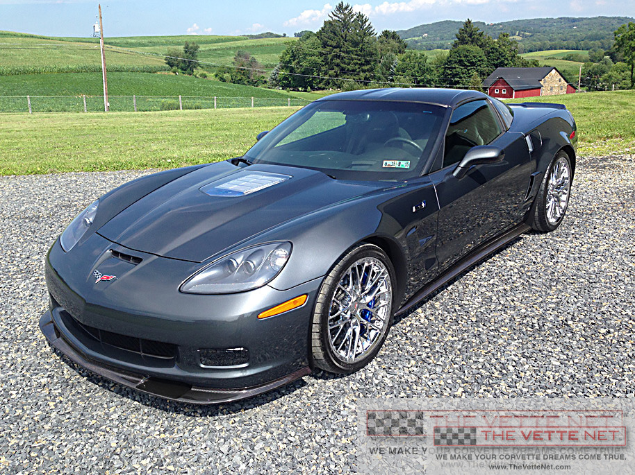 2009 Corvette Coupe Cyber Grey Metallic