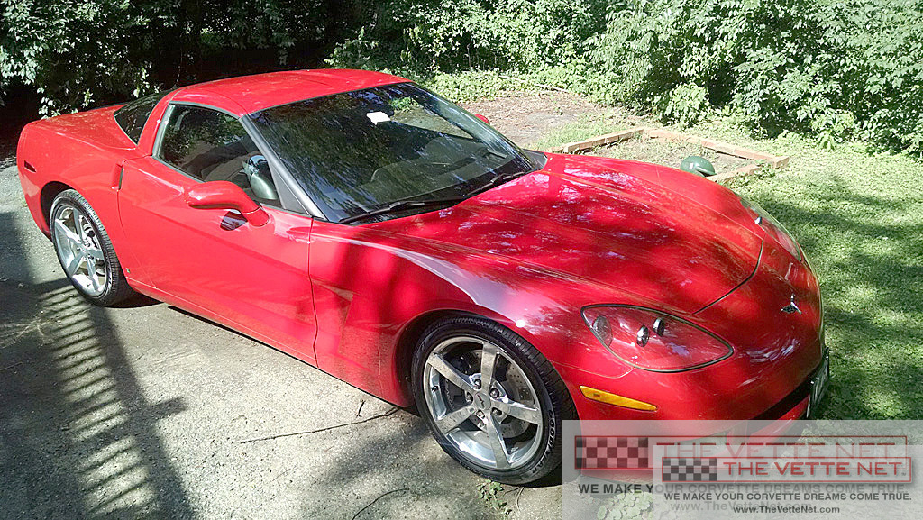 2008 Corvette Coupe Victory Red