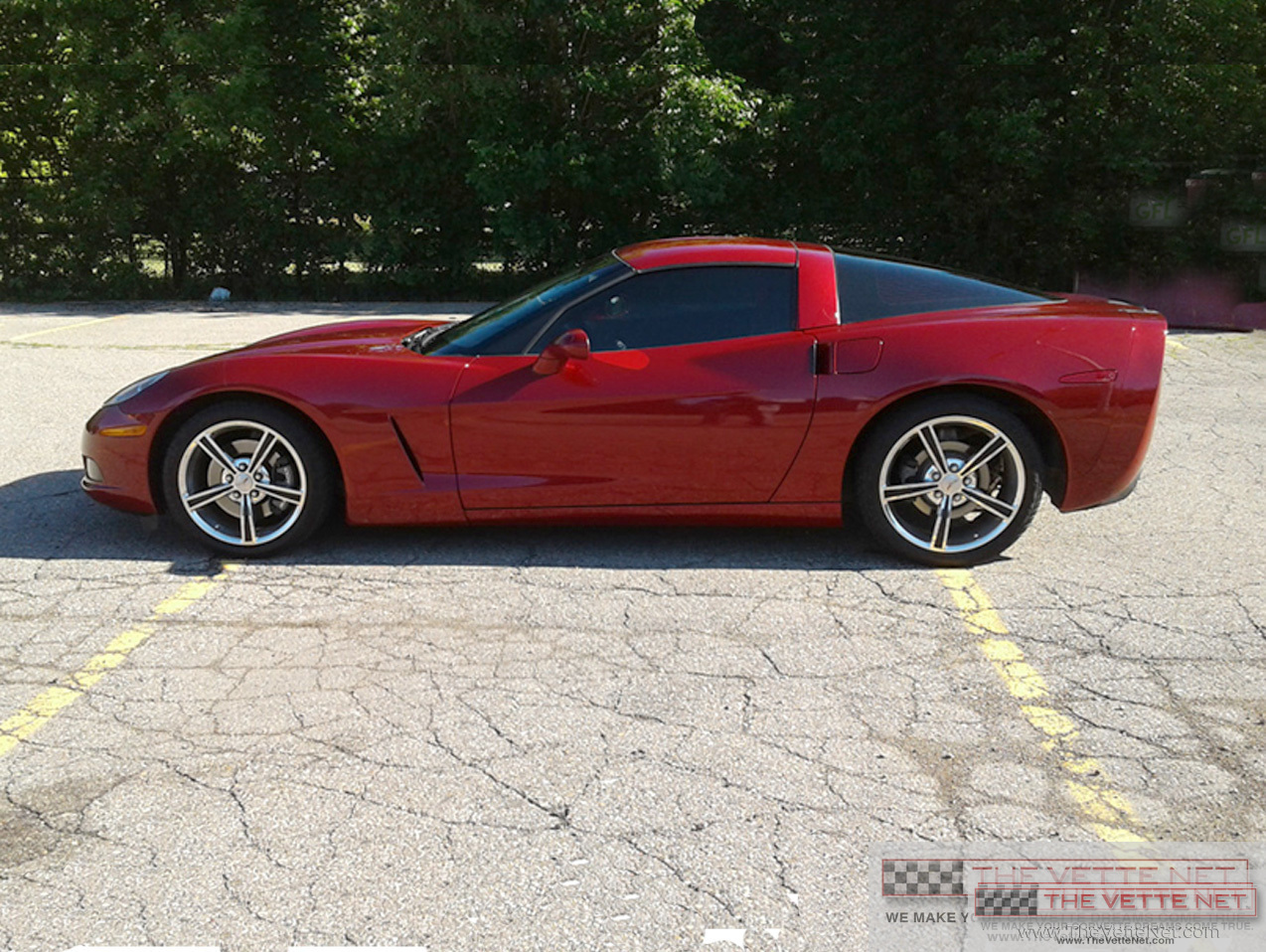 2008 Corvette Coupe Crystal Red