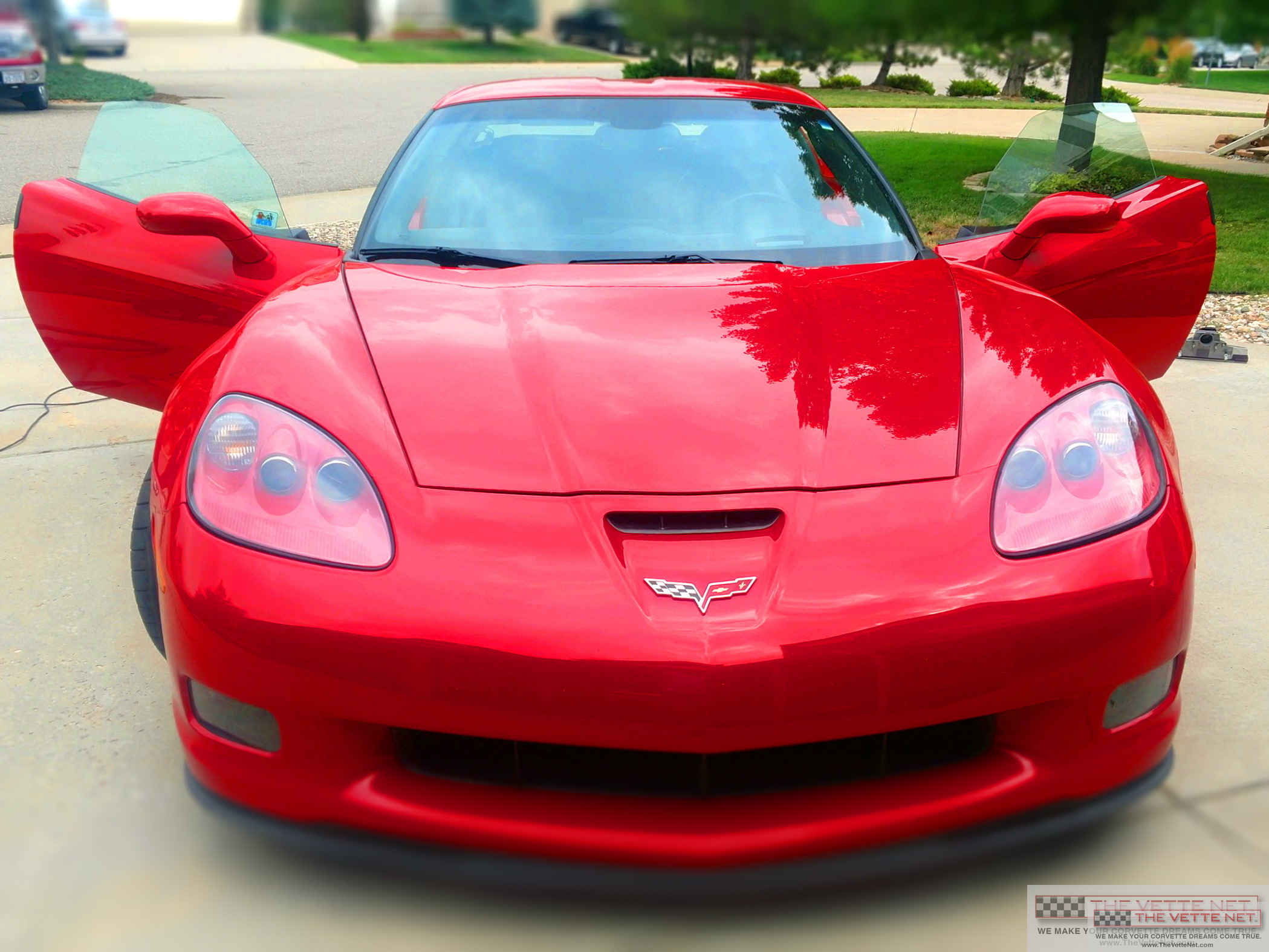 2009 Corvette Hardtop Victory Red
