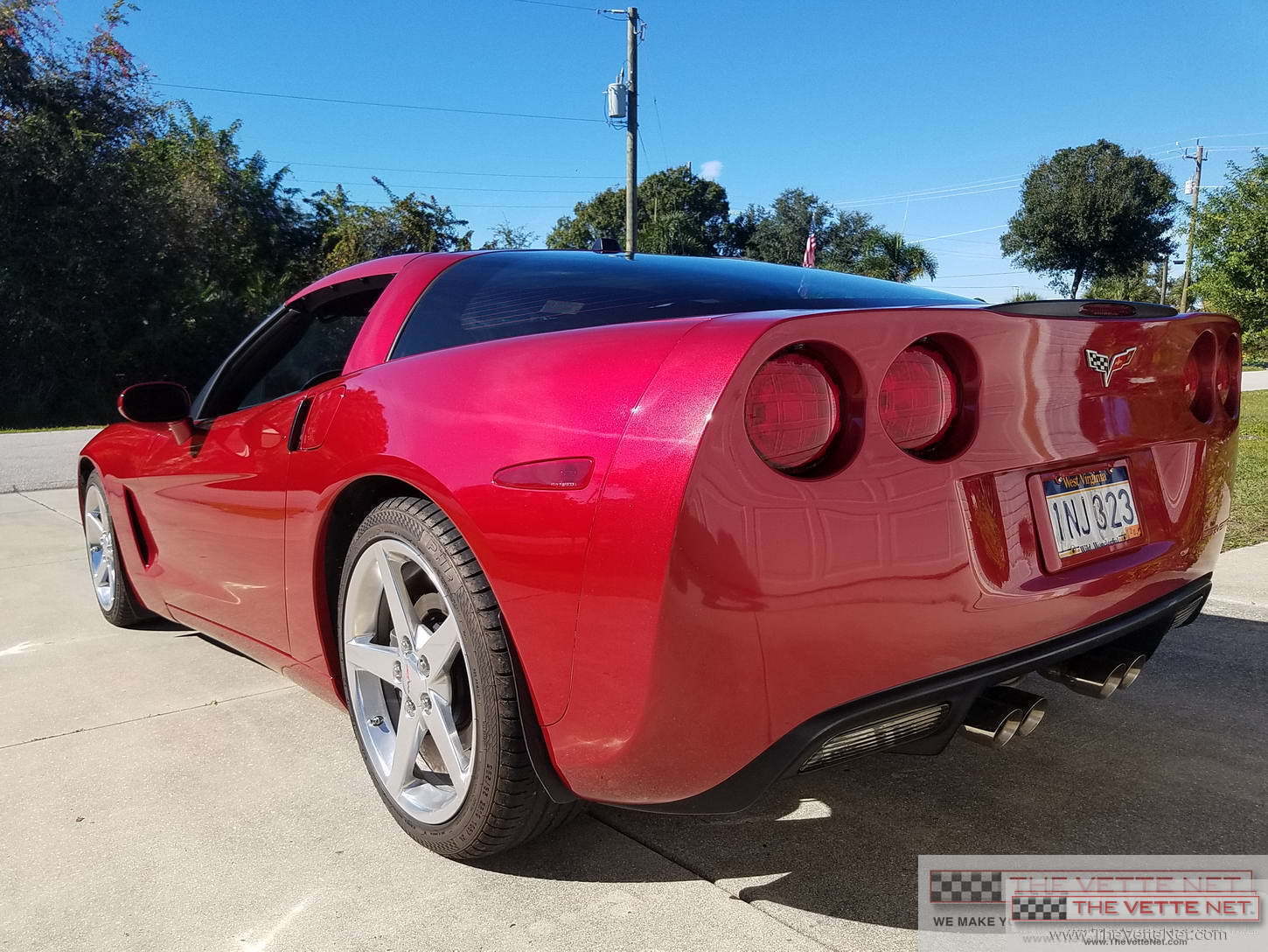 2005 Corvette Coupe Magnetic Red Metallic