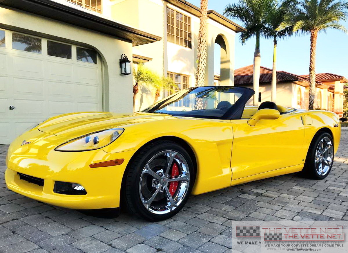 2006 Corvette Convertible Velocity Yellow