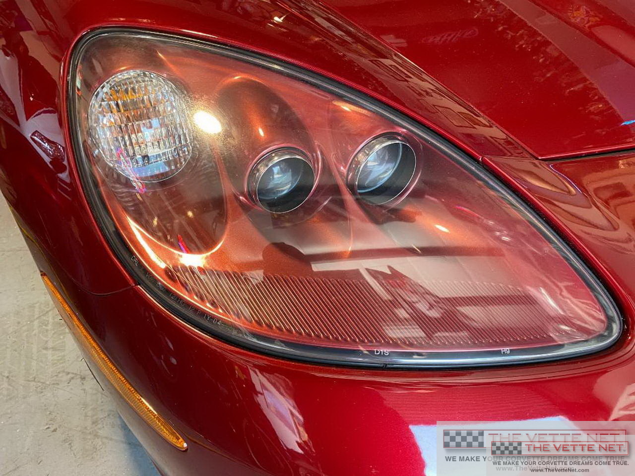 2009 Corvette Convertible Crystal Red Metallic