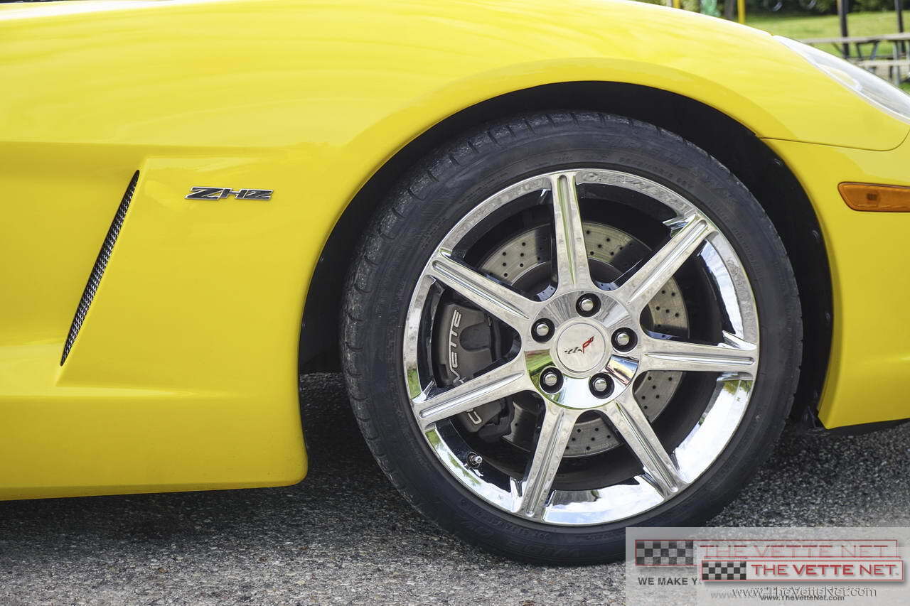 2008 Corvette Coupe Yellow