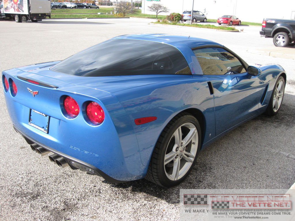 2008 Corvette Coupe Jetstream Blue