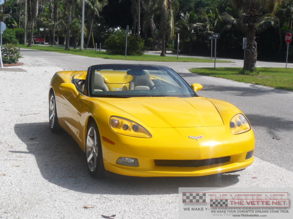 2006 Corvette Convertible Velocity Yellow
