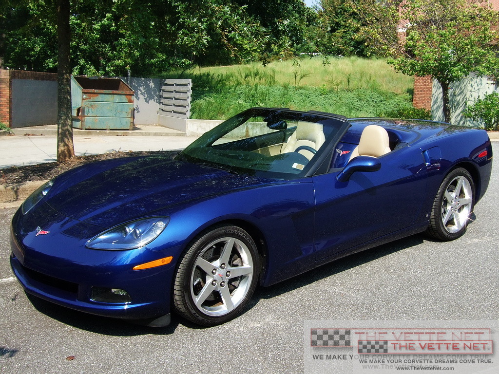 2006 Corvette Convertible LeMans Blue Metallic