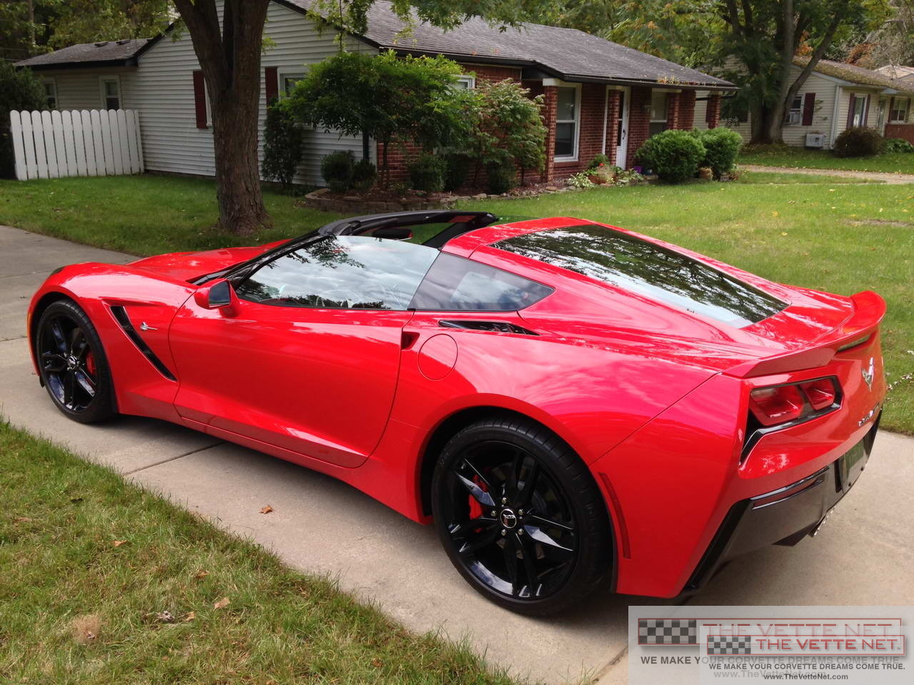2014 Corvette Coupe Red
