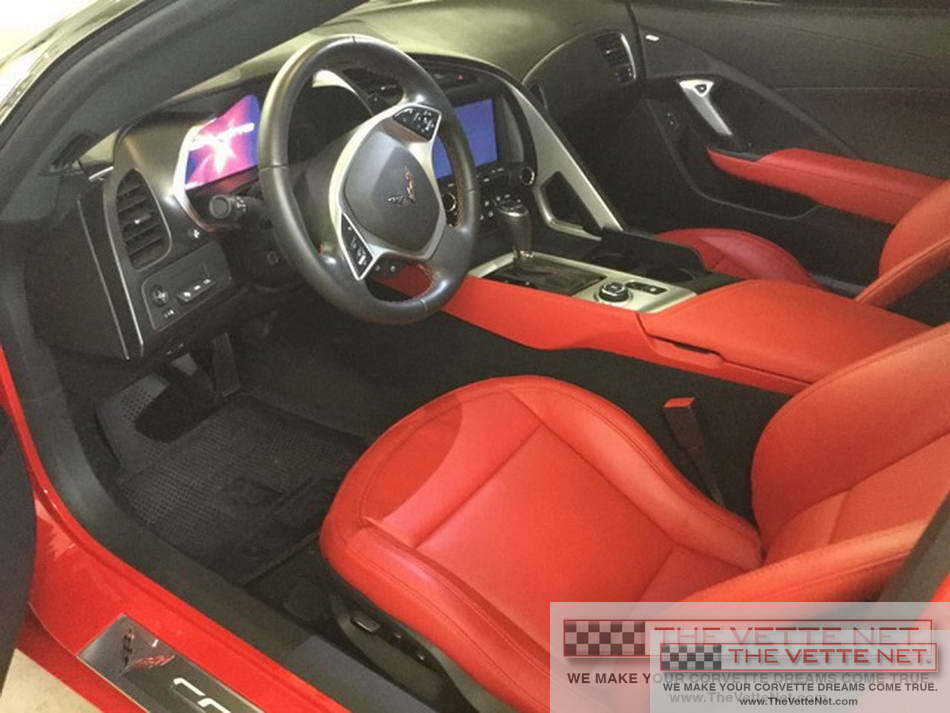 2015 Corvette Coupe Red