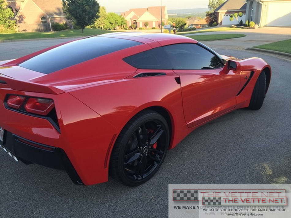 2015 Corvette Coupe Red