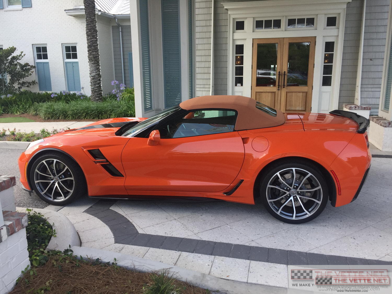 2019 Corvette Convertible Sebring Orange